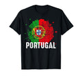 Portugal Flag Unique Distressed T-Shirt - Trendy Graphic Men Women - T-Shirt, Sweatshirt, Hoodie