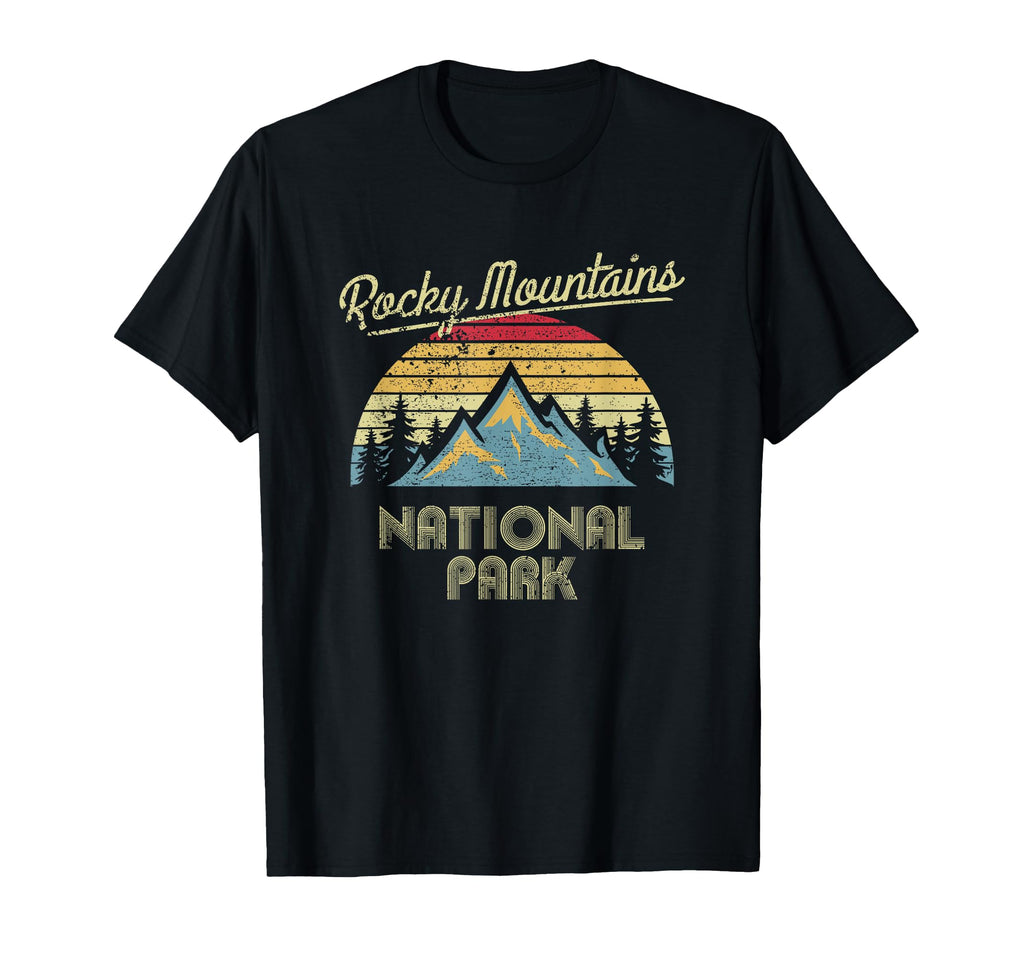 Rocky Mountains National Park T-Shirt - Fun Novelty Design Men Women - T-Shirt, Sweatshirt, Hoodie