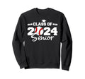 Class 2024 Senior Funny Baseball Sweatshirt - Minimalist Print Men Women - T-Shirt, Sweatshirt, Hoodie