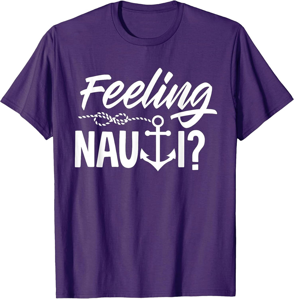 Feeling Nauti Boat Merch Designs - Adult & Kids T-Shirts, Sweatshirts & Hoodies apparel design preview 1