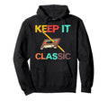 Keep It 80S 90S Pencil Cassette Tape Hoodie - Casual Everyday Wear Unisex - T-Shirt, Sweatshirt, Hoodie