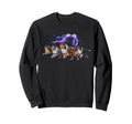 Shetland Sheepdog 90S Dog Sweatshirt - Casual Everyday Wear Men Women - T-Shirt, Sweatshirt, Hoodie