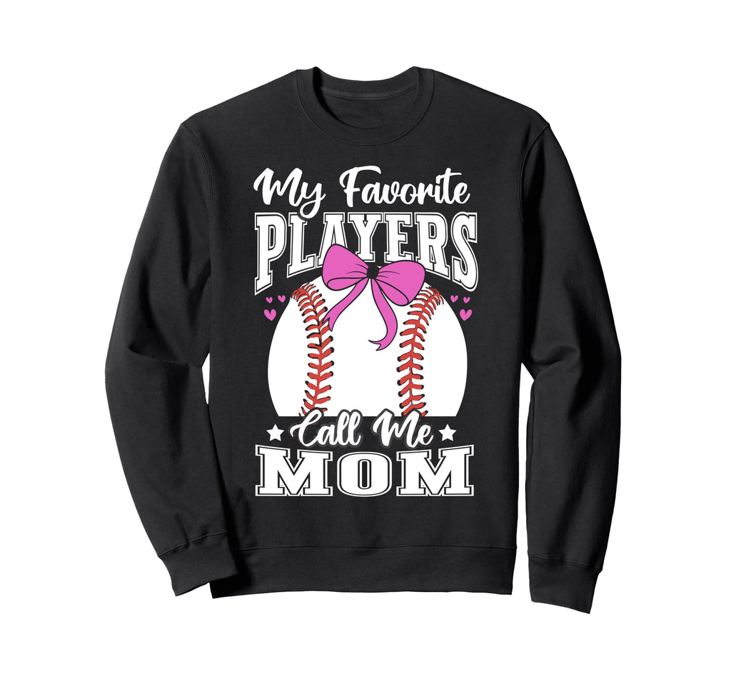 Baseball Mama Favorite Baseball Players Sweatshirt - Graphic Print Unisex - T-Shirt, Sweatshirt, Hoodie