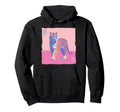 Psych Tiger Pop Art 80S Vaporwave Hoodie - Unique Graphic Men Women - T-Shirt, Sweatshirt, Hoodie
