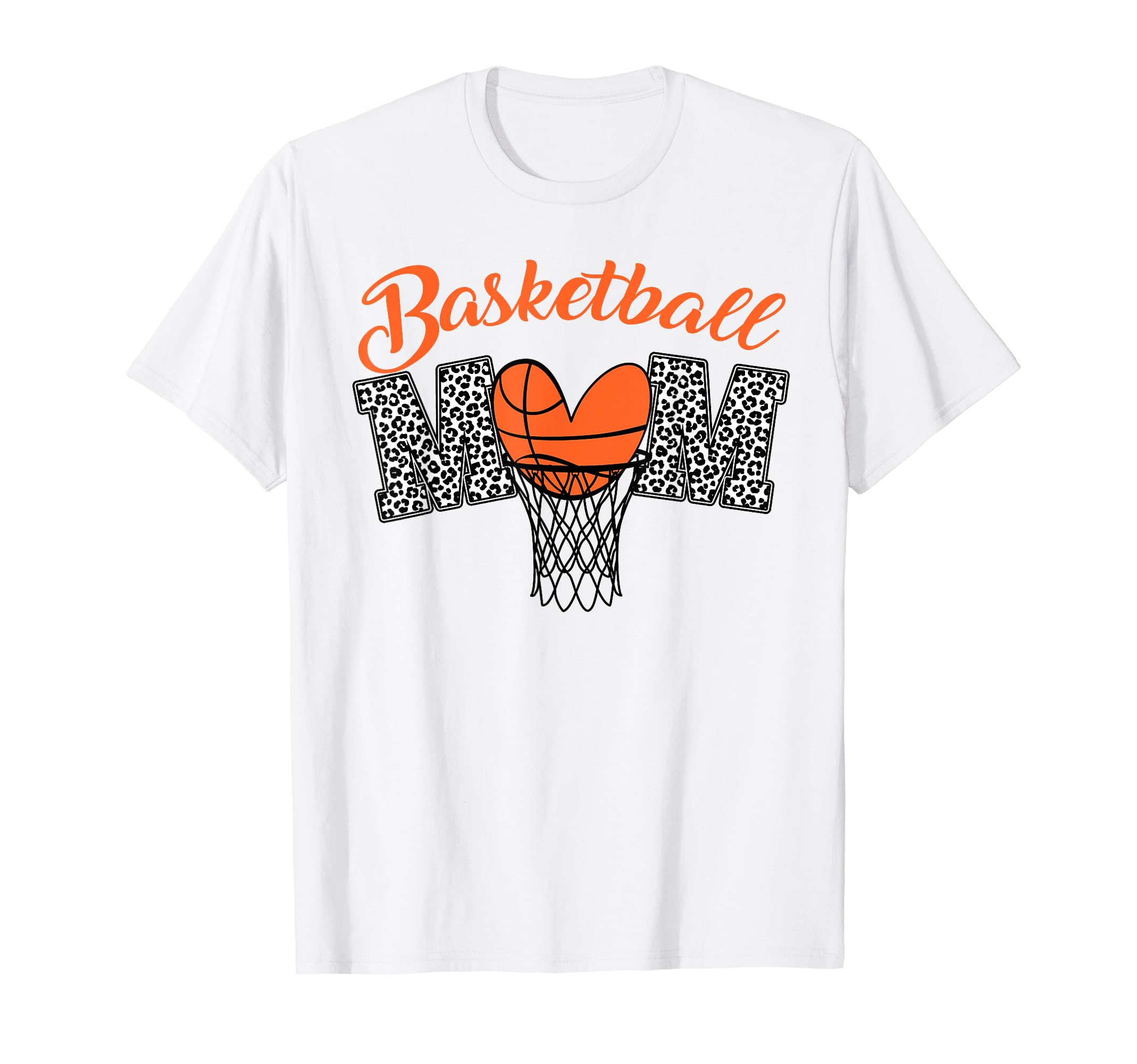 Leopard Bleached Basketball Mom Game T-Shirt - Casual Everyday Wear Unisex - T-Shirt, Sweatshirt, Hoodie
