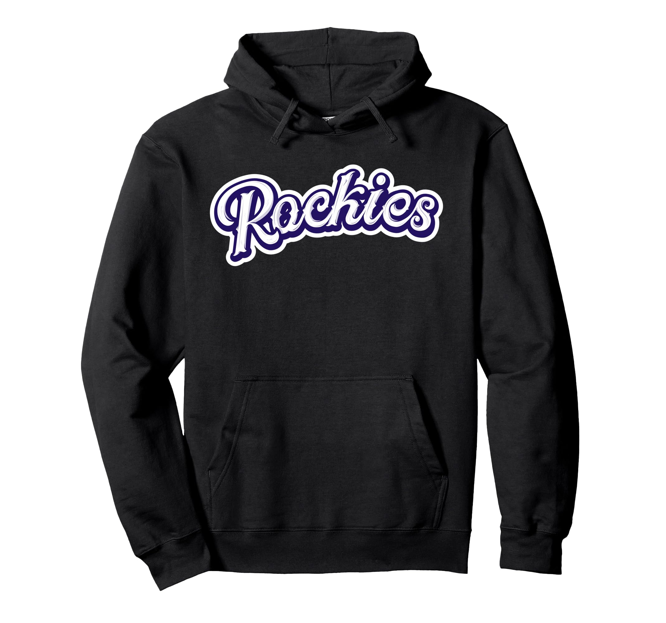 Colorado Rocky Mountain Baseball Hoodie - Custom Art Print Men Women - T-Shirt, Sweatshirt, Hoodie