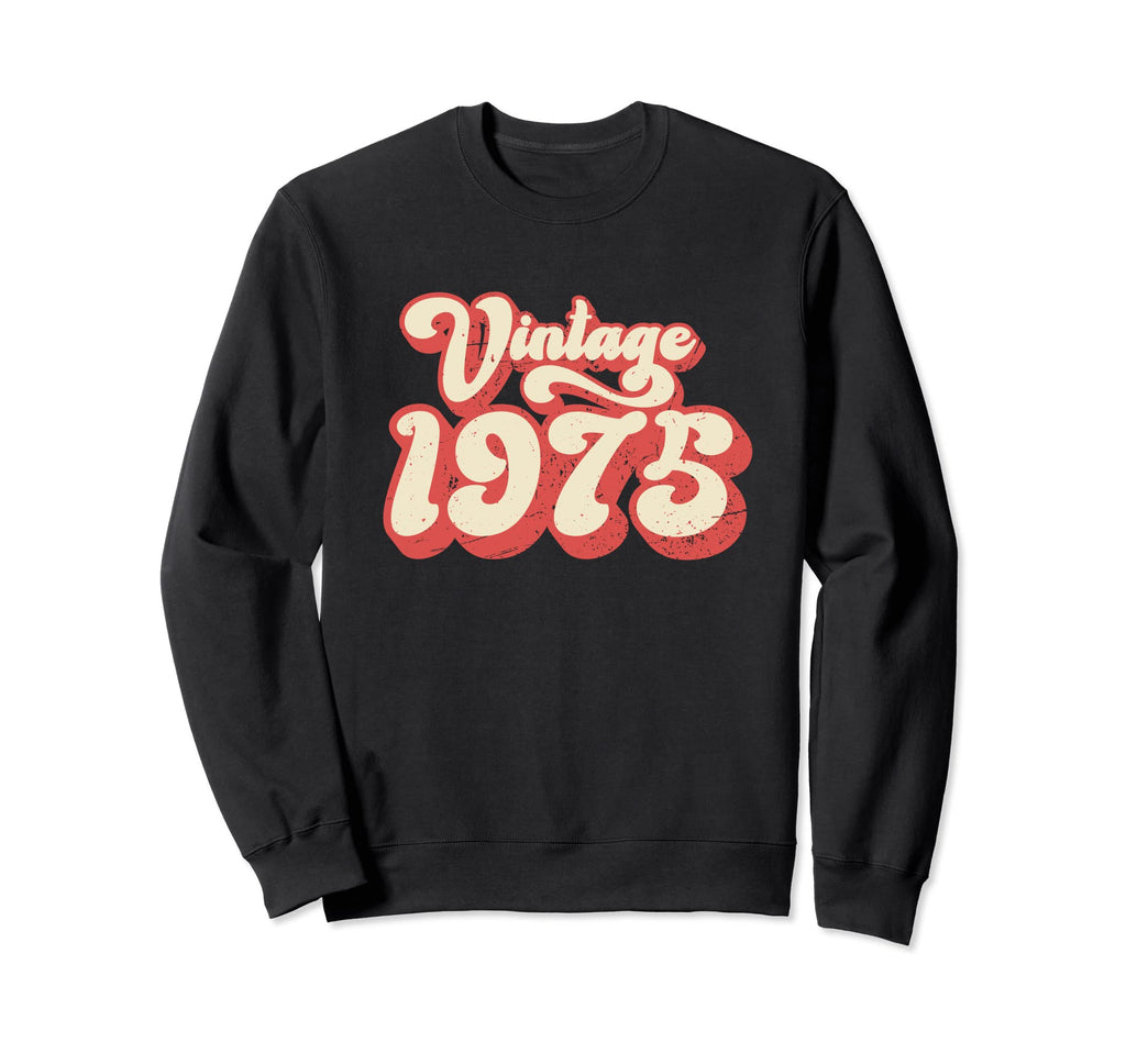 1975 Distressed Sweatshirt - Trendy Graphic for Adults - T-Shirt, Sweatshirt, Hoodie