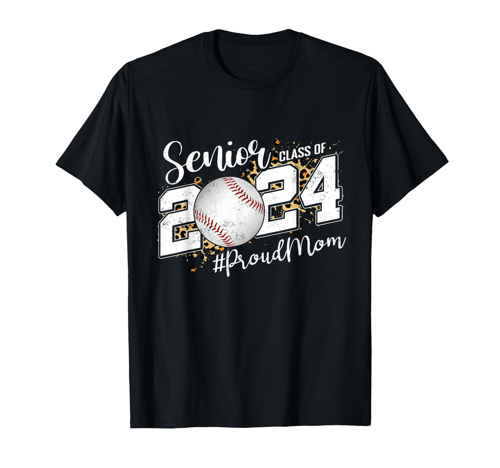 Proud Mom 2024 Senior Graduate Class T-Shirt - Aesthetic Graphic Men Women - T-Shirt, Sweatshirt, Hoodie