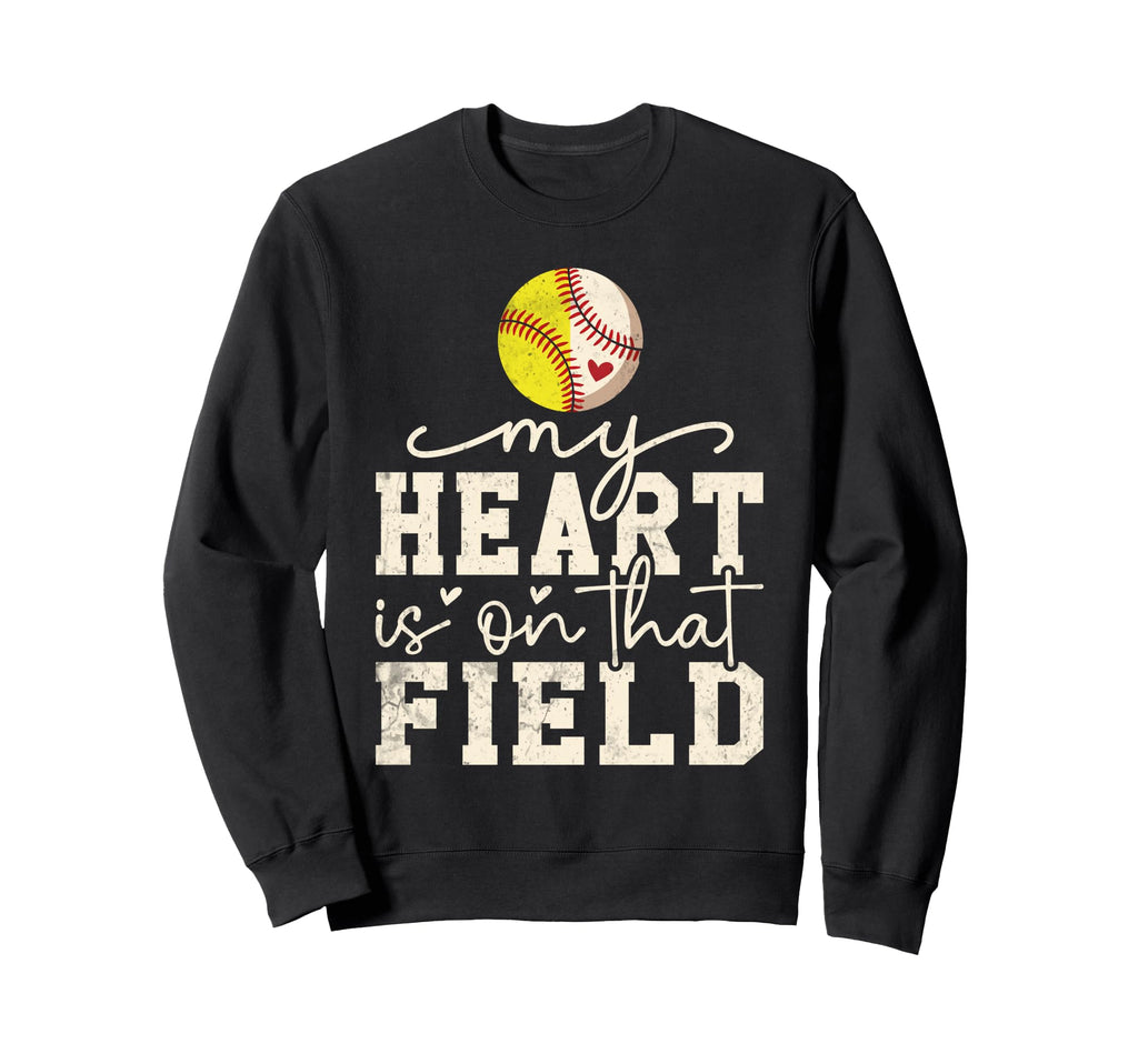 My Heart Is That Field Funny Sweatshirt - Trendy Graphic Men Women - T-Shirt, Sweatshirt, Hoodie