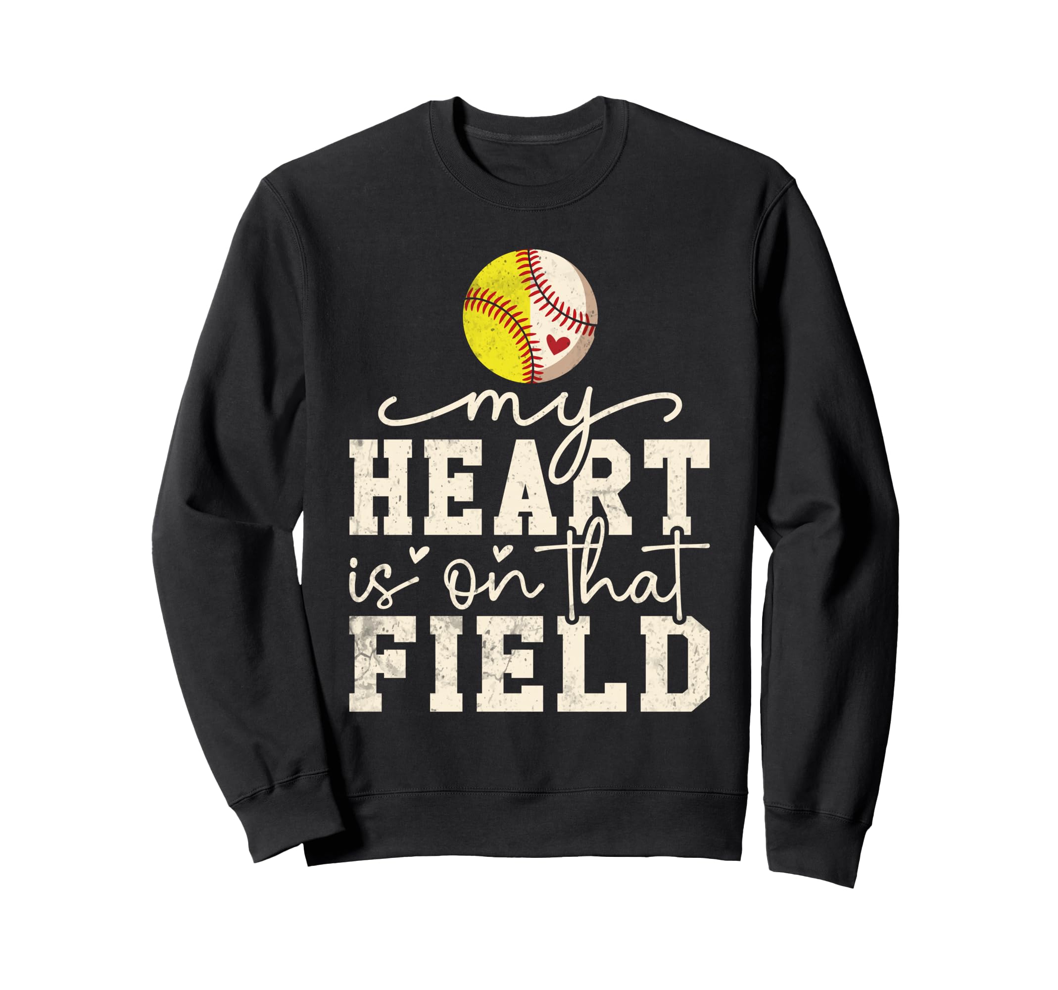 My Heart Is That Field Funny Sweatshirt - Trendy Graphic Men Women - T-Shirt, Sweatshirt, Hoodie