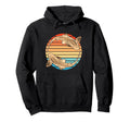 Zebra Shark Sunset Hoodie - Streetwear Style Unisex - T-Shirt, Sweatshirt, Hoodie