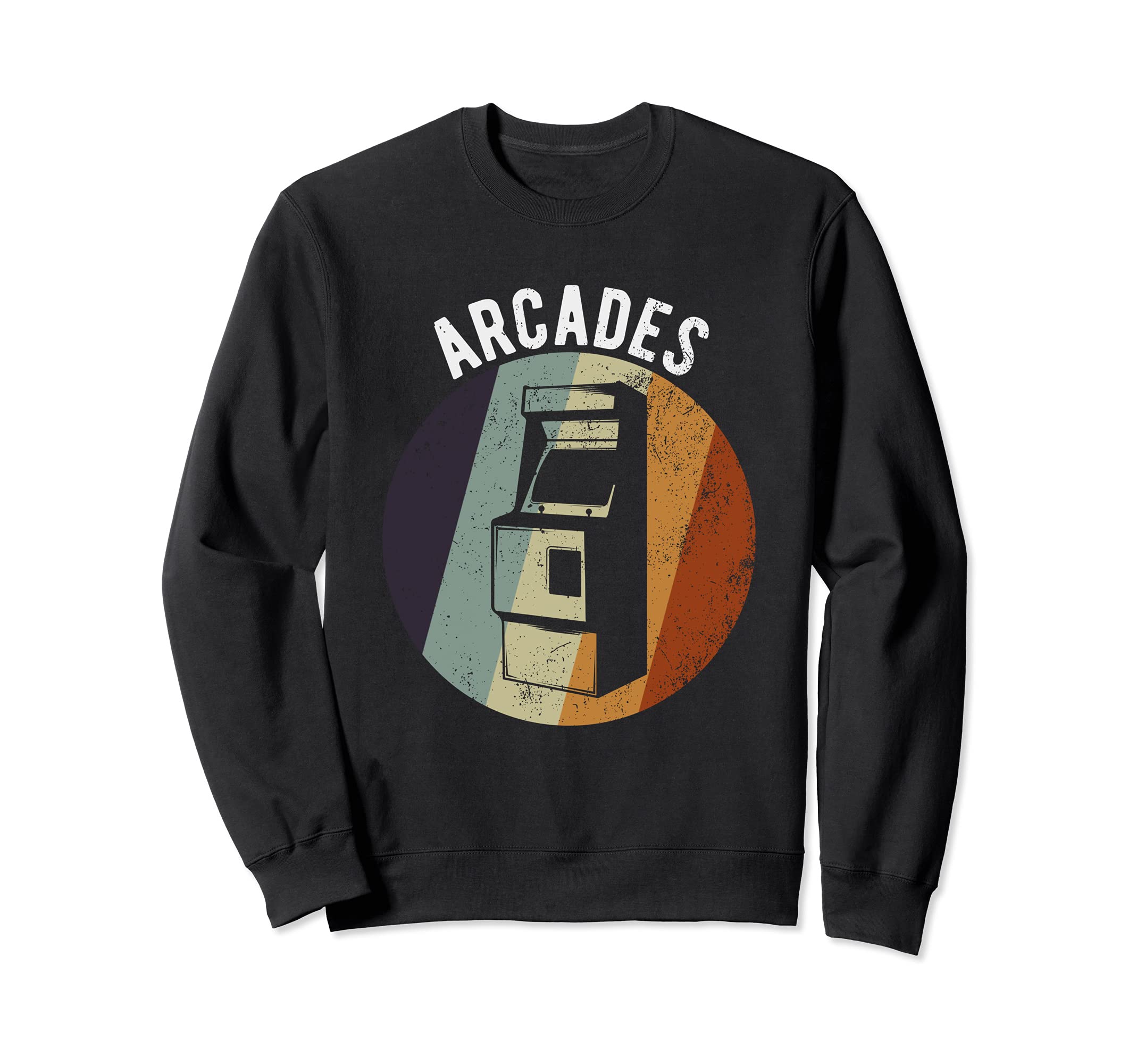 80S Arcade Sweatshirt - Aesthetic Graphic Men Women - T-Shirt, Sweatshirt, Hoodie