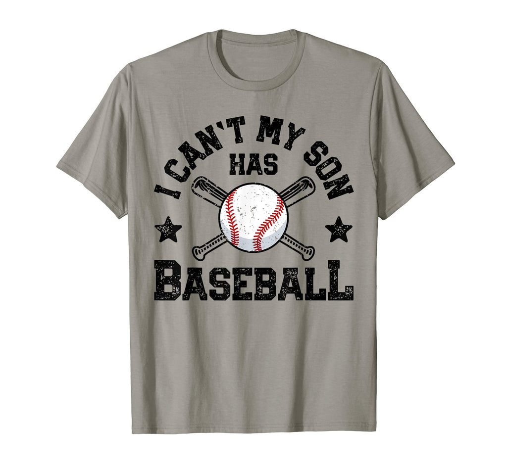 I Cant My Son Has Baseball Funny Mom T-Shirt - Custom Art Print Unisex - T-Shirt, Sweatshirt, Hoodie