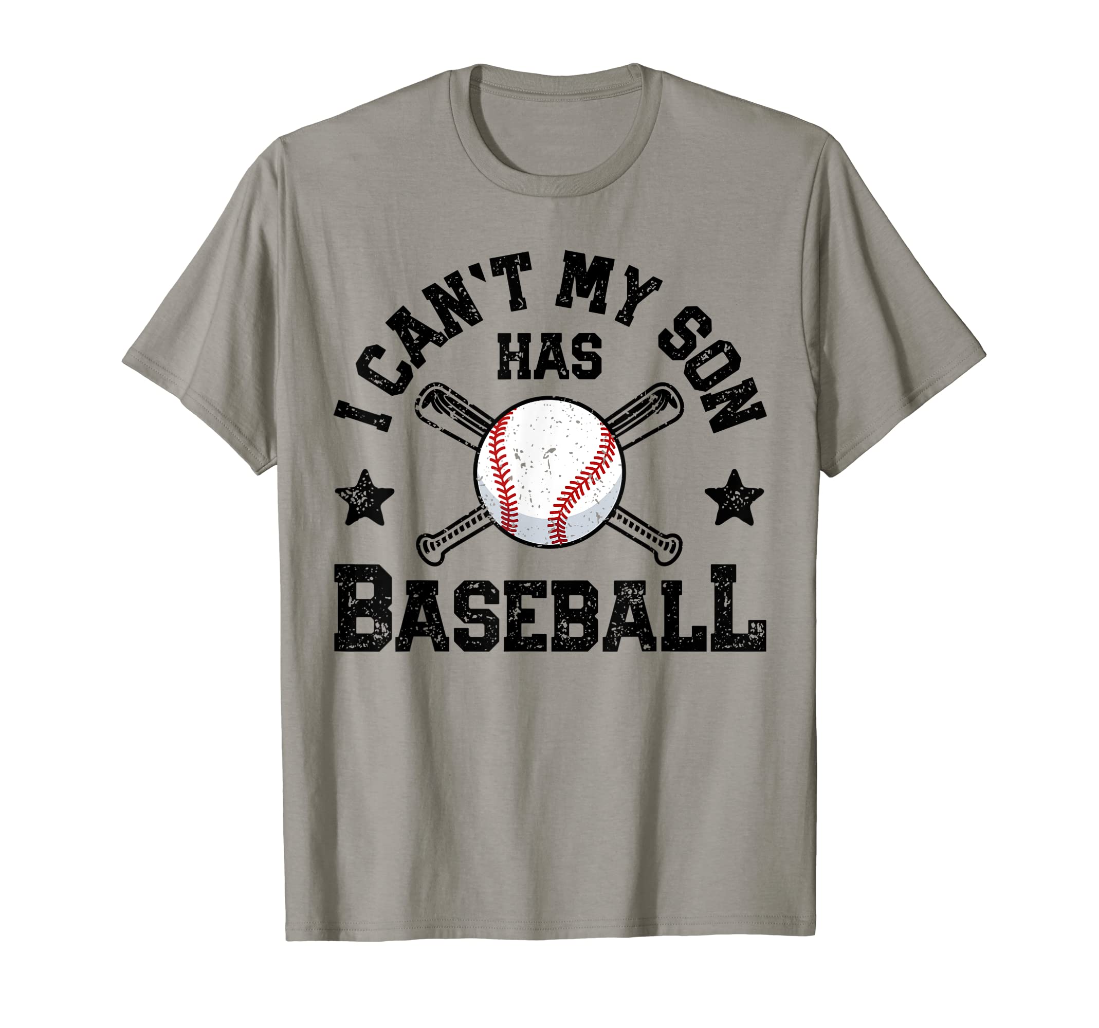 I Cant My Son Has Baseball Funny Mom T-Shirt - Custom Art Print Unisex - T-Shirt, Sweatshirt, Hoodie