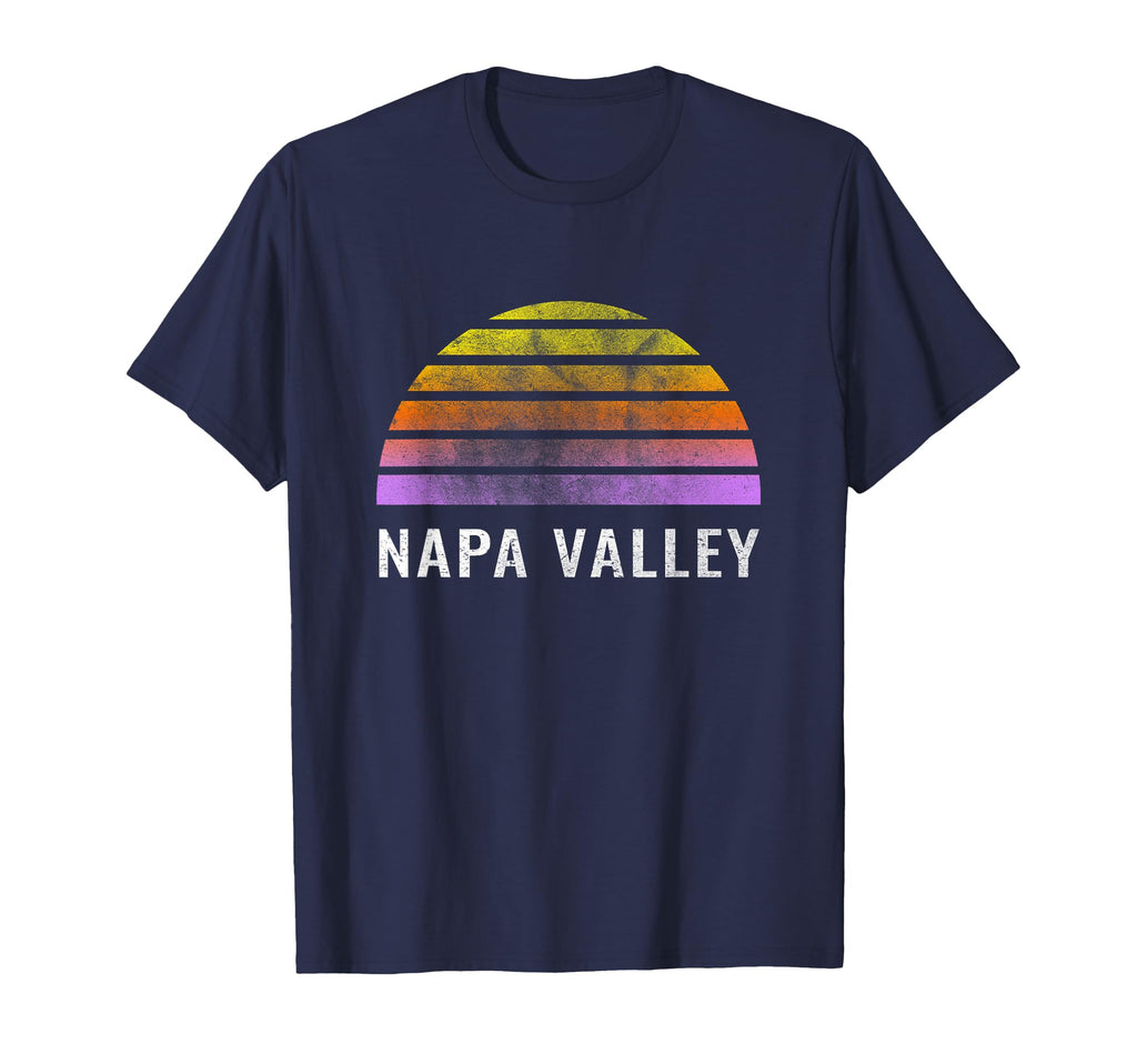 Throwback Sunset Napa Valley T-Shirt - Streetwear Style Unisex - T-Shirt, Sweatshirt, Hoodie