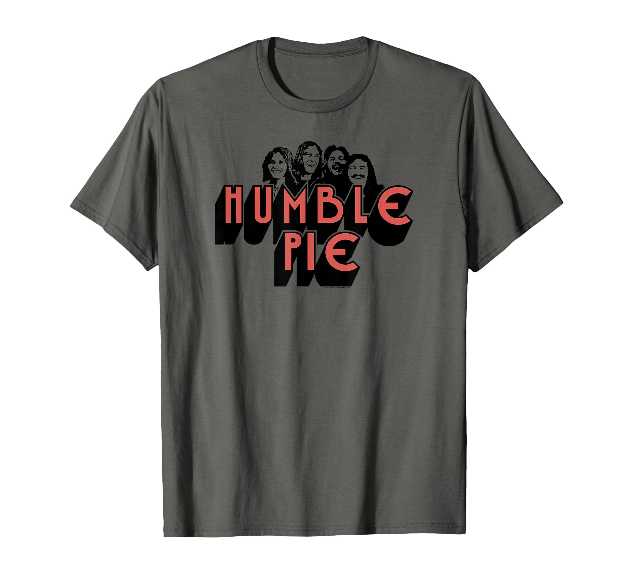 Humble Pie Band Photo Logo T-Shirt - Novelty Apparel Unisex - T-Shirt, Sweatshirt, Hoodie