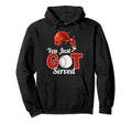 You Just Got Served Gift Baseball Player Hoodie - Unique Graphic Unisex - T-Shirt, Sweatshirt, Hoodie