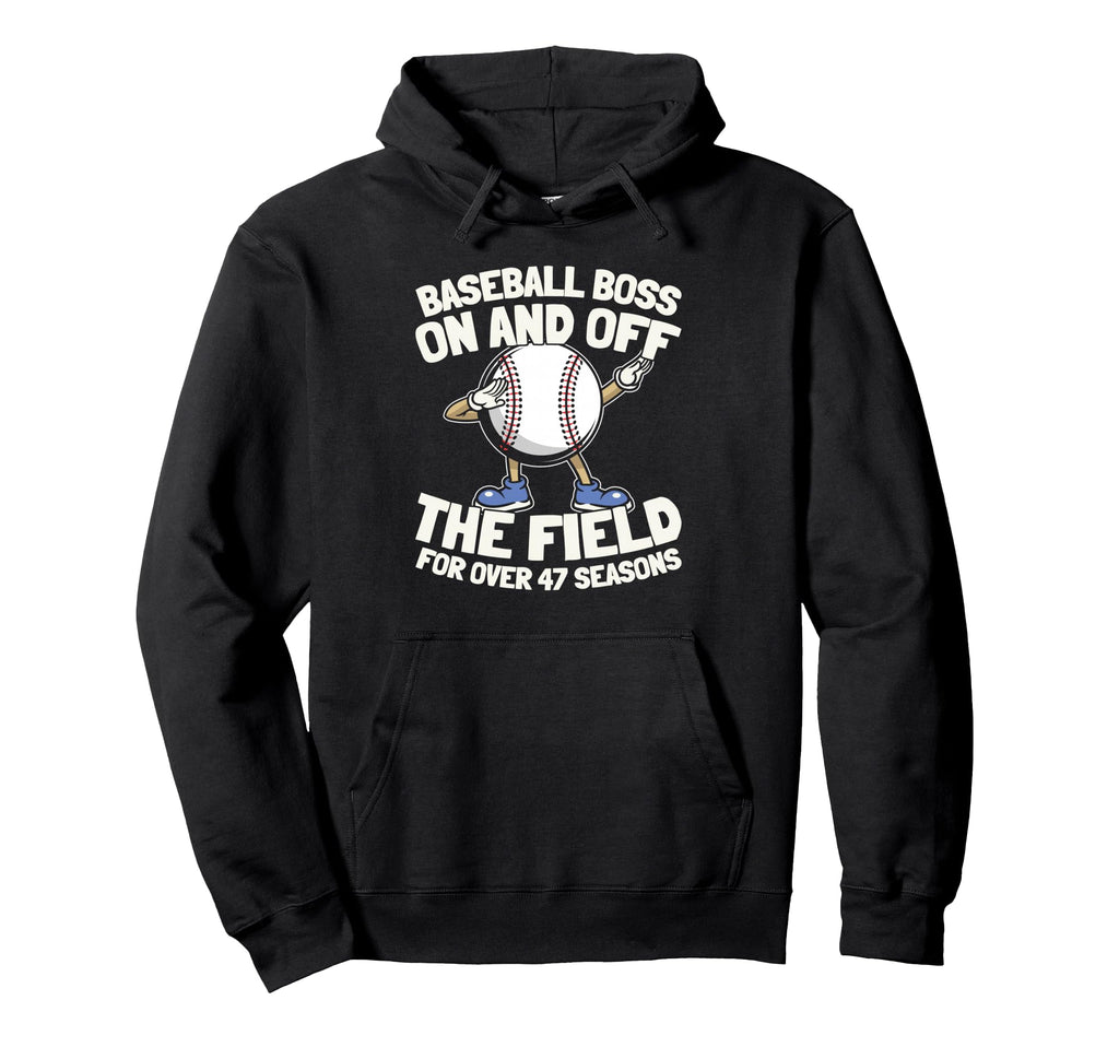 47Th Birthday Baseball Team Sport Hoodie - Novelty Apparel Men Women - T-Shirt, Sweatshirt, Hoodie