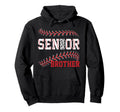 Baseball Senior Brother Class 2026 Hoodie - Trendy Graphic Unisex - T-Shirt, Sweatshirt, Hoodie