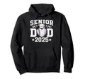 Senior Dad 2025 Baseball Class 2025 Hoodie - Minimalist Print Men Women - T-Shirt, Sweatshirt, Hoodie