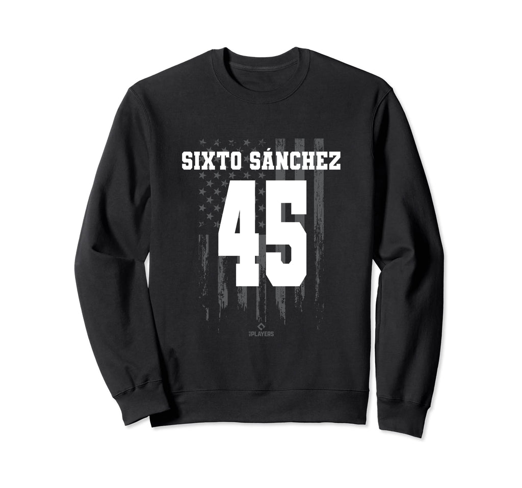 Sixto Sanchez Flag Mlb Miami Sweatshirt - Aesthetic Graphic Unisex - T-Shirt, Sweatshirt, Hoodie