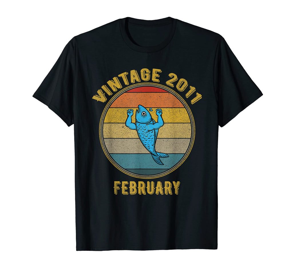 February 2011 Fish Muscles T-Shirt - Casual Everyday Wear Men Women - T-Shirt, Sweatshirt, Hoodie
