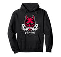 Hannya Oni Demon Japan Aesthetic Hoodie - Aesthetic Graphic for Adults - T-Shirt, Sweatshirt, Hoodie