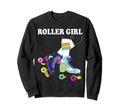 Roller Seventies 70S Skates Skating Sweatshirt - Unique Graphic Unisex - T-Shirt, Sweatshirt, Hoodie