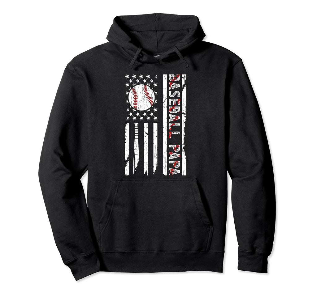 Baseball Papa Baseball Player Papa Us Hoodie - Custom Art Print Men Women - T-Shirt, Sweatshirt, Hoodie
