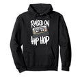 Raised Old School Hip Hop Cassette Dope Hoodie - Unique Graphic for Adults - T-Shirt, Sweatshirt, Hoodie