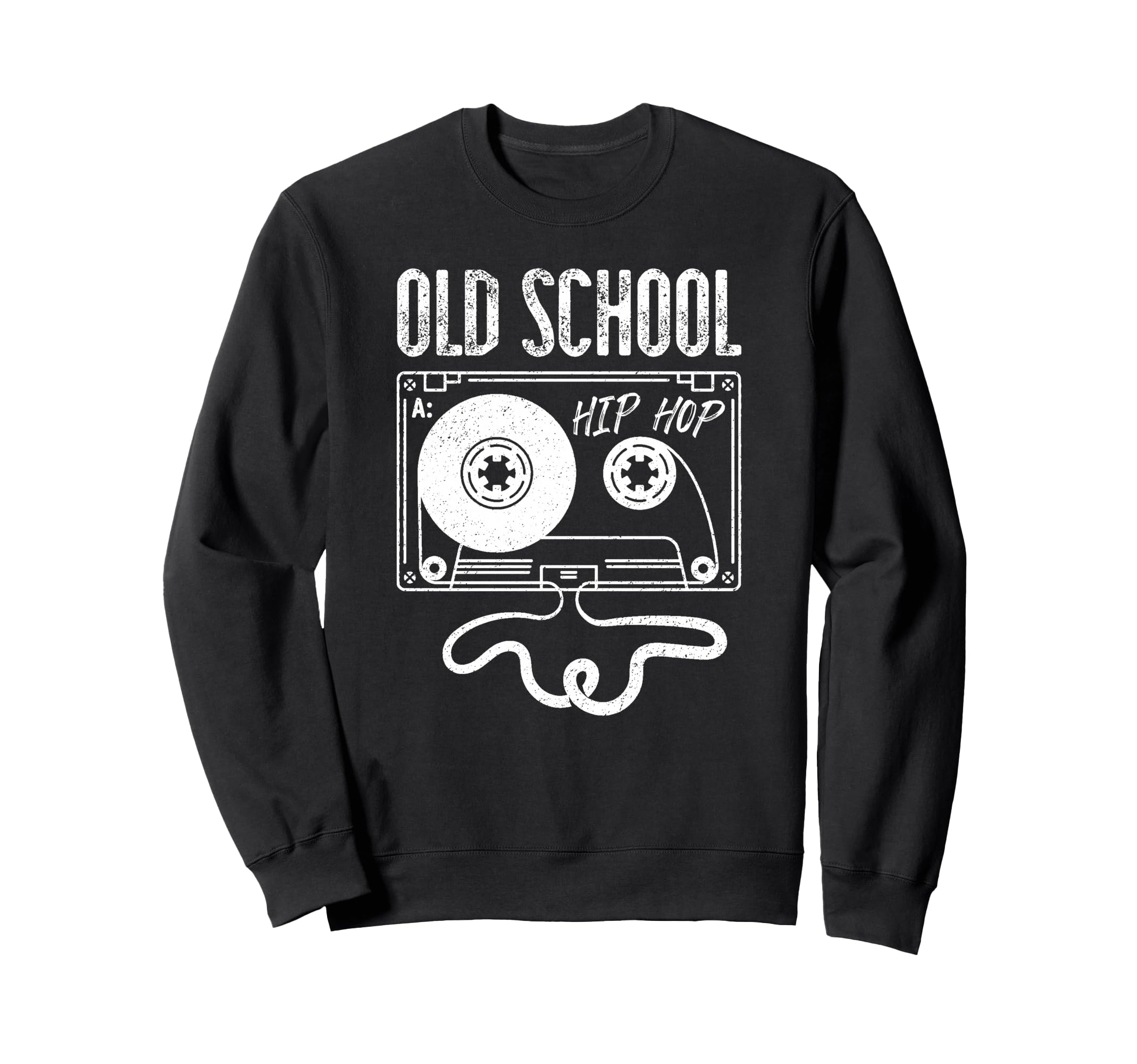 Cassette Tape Old School Hip Hop Sweatshirt - Custom Art Print Unisex - T-Shirt, Sweatshirt, Hoodie