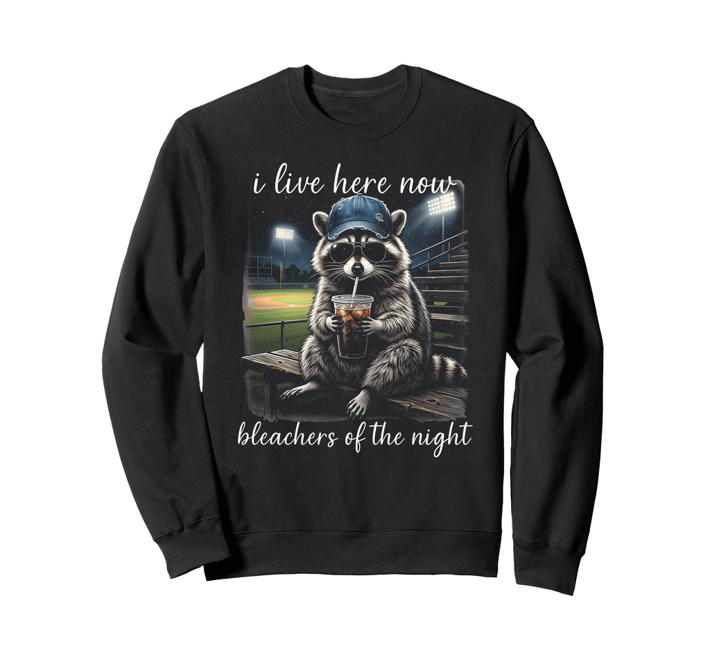 Bleachers Night Fun Baseball Mama Sweatshirt - Custom Art Print Unisex - T-Shirt, Sweatshirt, Hoodie