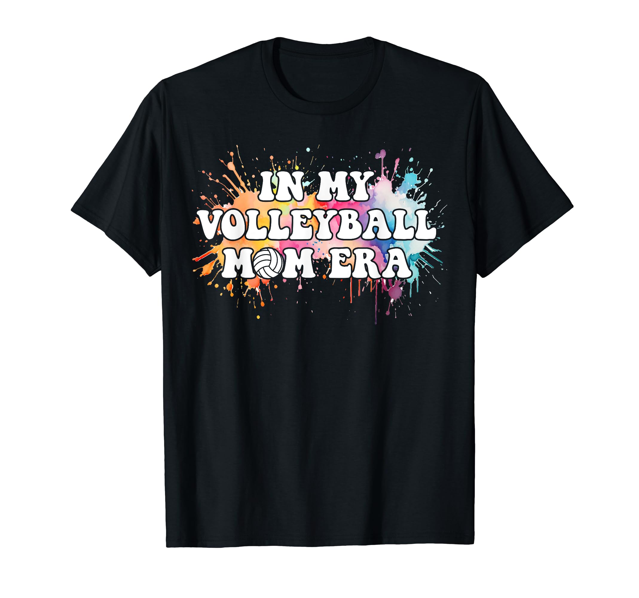 Watercolor My Volleyball Mom Era T-Shirt - Aesthetic Graphic Men Women - T-Shirt, Sweatshirt, Hoodie