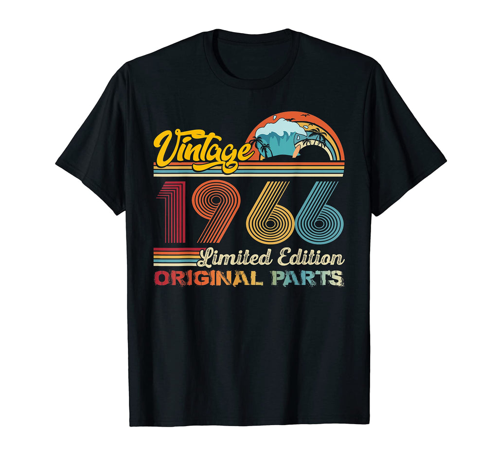 1966 Birthday Celebration Beach T-Shirt - Casual Everyday Wear Unisex - T-Shirt, Sweatshirt, Hoodie