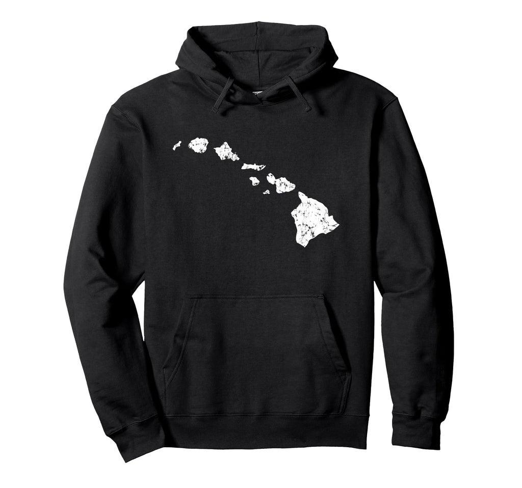 Hawaii Hawaiian Island Chain Hoodie - Fun Novelty Design Unisex - T-Shirt, Sweatshirt, Hoodie