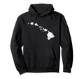 Hawaii Hawaiian Island Chain Hoodie - Fun Novelty Design Unisex - T-Shirt, Sweatshirt, Hoodie