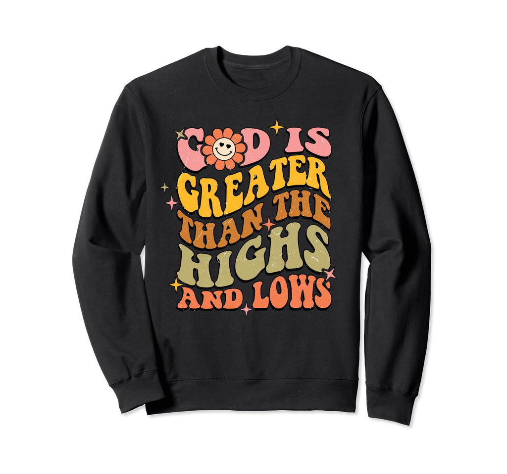 Boho God Is Good Religious Sweatshirt - Casual Everyday Wear for Adults - T-Shirt, Sweatshirt, Hoodie