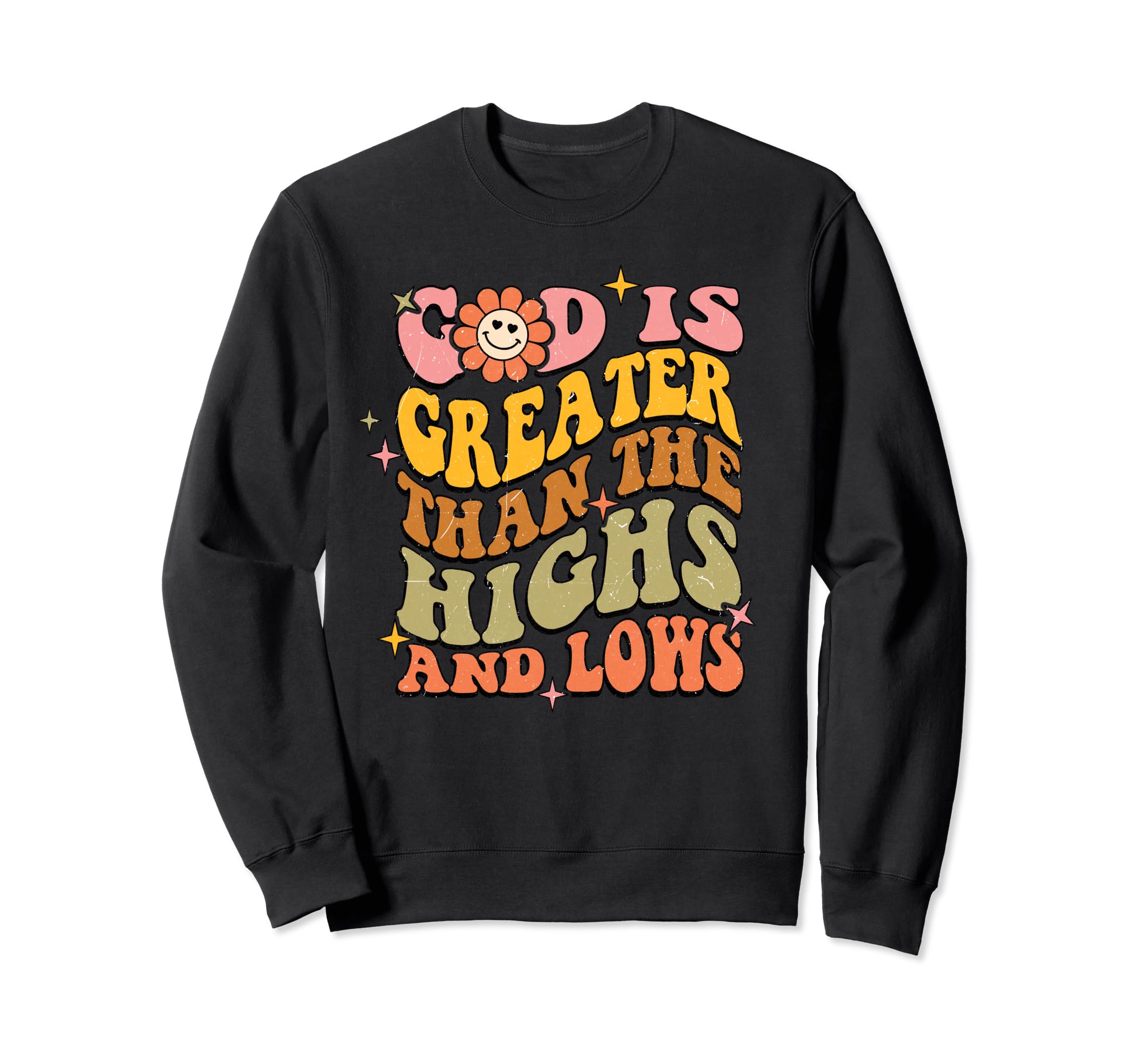 Boho God Is Good Religious Sweatshirt - Casual Everyday Wear for Adults - T-Shirt, Sweatshirt, Hoodie