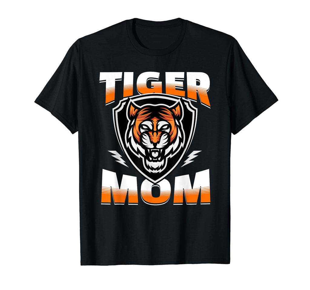 Tiger Mom Game Day Mother Tigers T-Shirt - Custom Art Print Men Women - T-Shirt, Sweatshirt, Hoodie