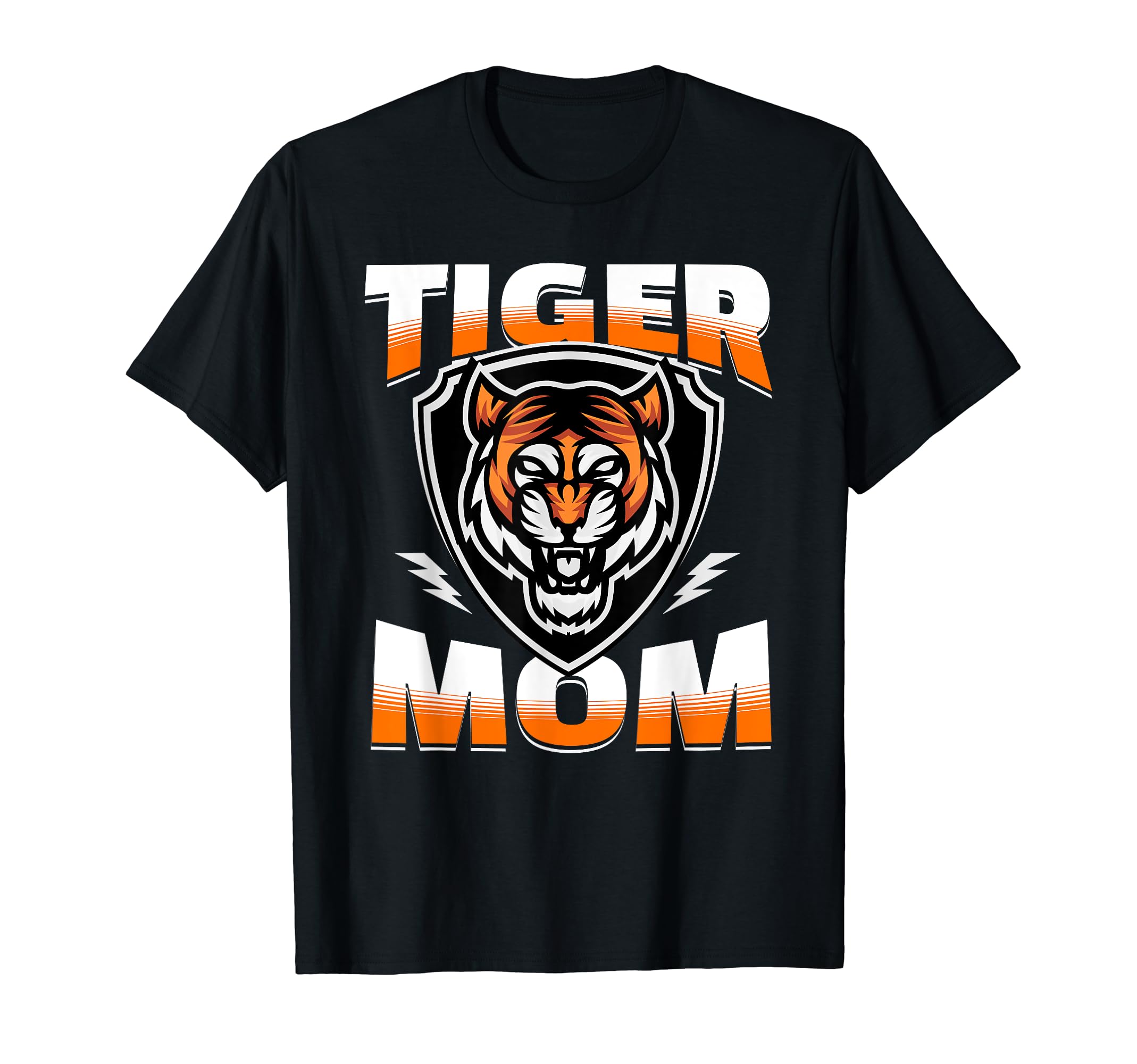Tiger Mom Game Day Mother Tigers T-Shirt - Custom Art Print Men Women - T-Shirt, Sweatshirt, Hoodie