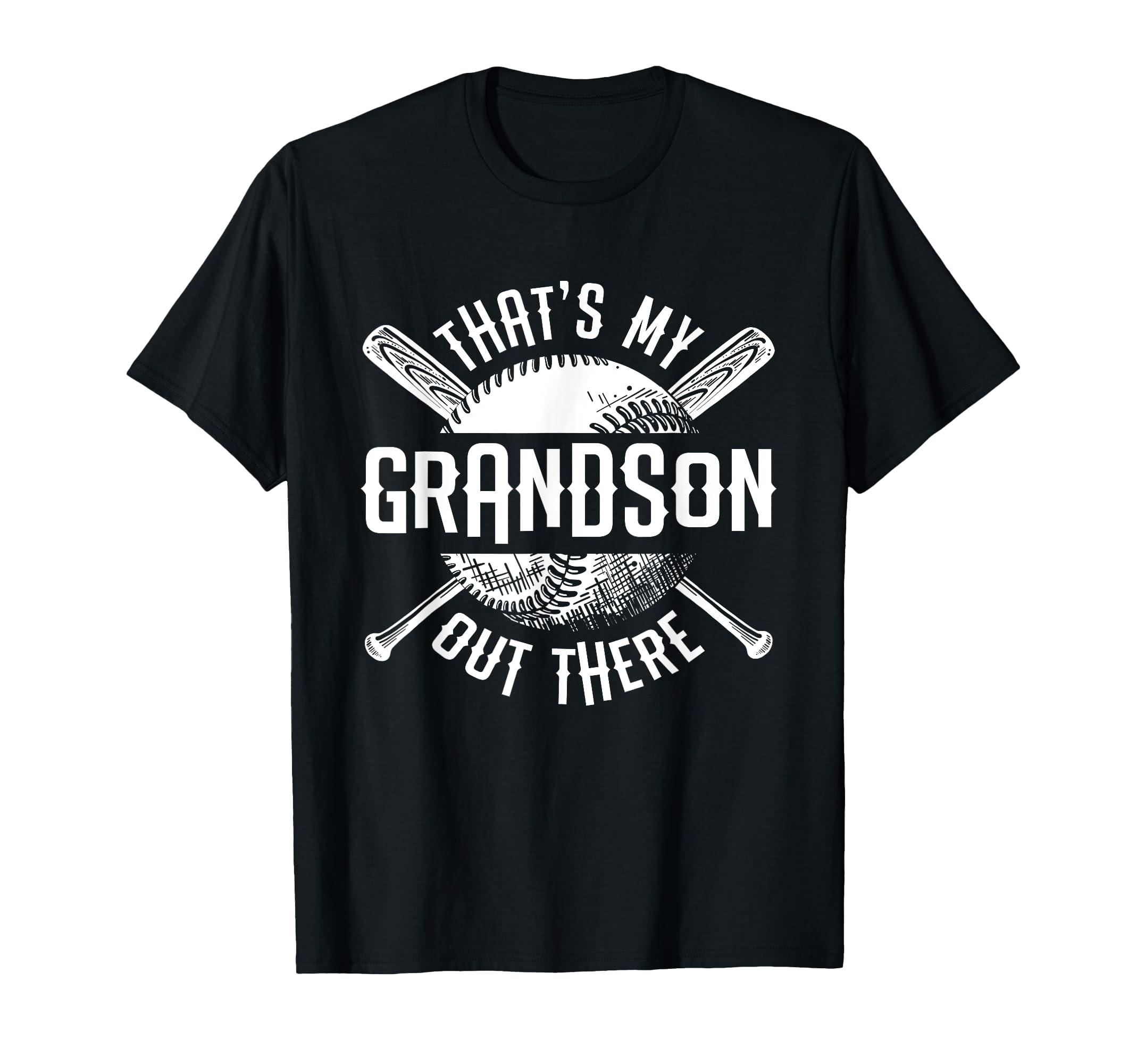 Baseball Grandparents Thats My Grandson T-Shirt - Novelty Apparel Unisex - T-Shirt, Sweatshirt, Hoodie