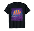 Vaporwave 80S Grid Sunset Synthwave T-Shirt - Trendy Graphic for Adults - T-Shirt, Sweatshirt, Hoodie