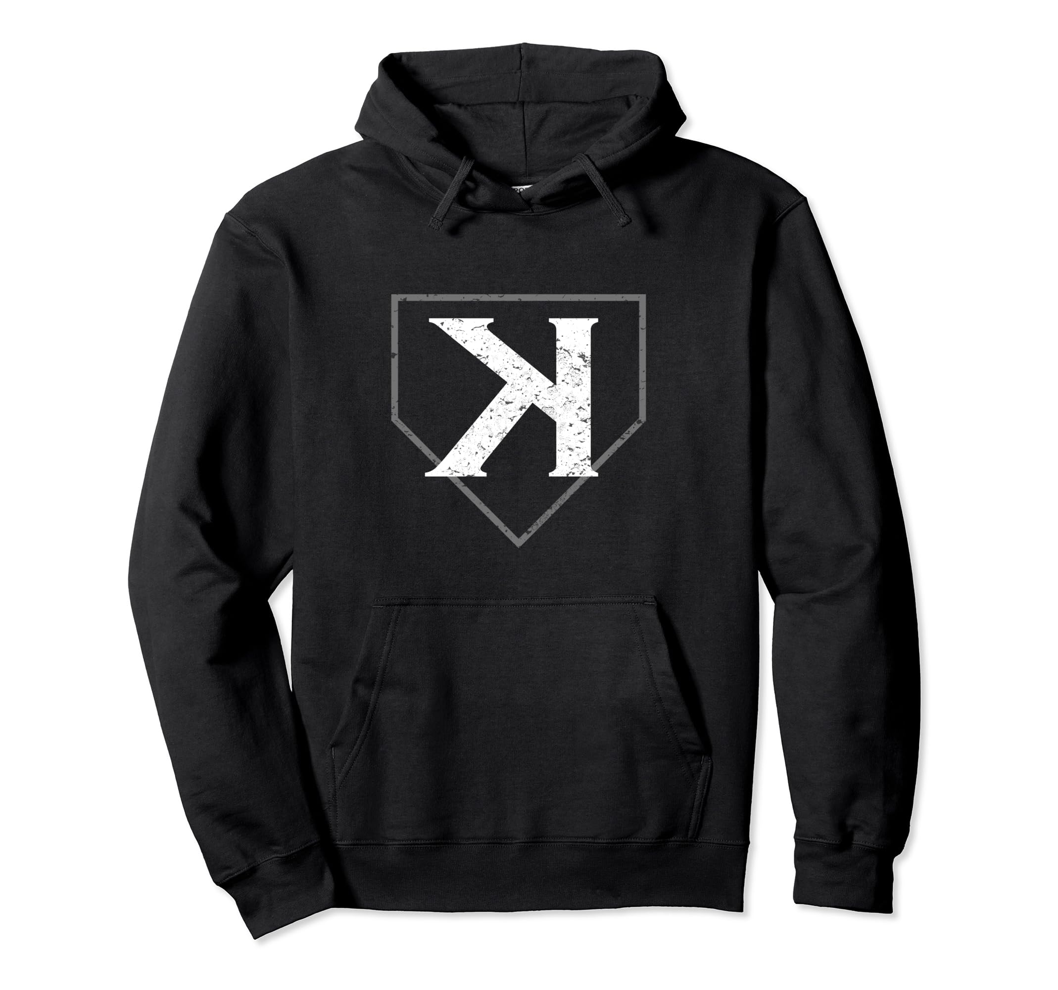 Backwards K Caught Looking Strikeout Hoodie - Custom Art Print Unisex - T-Shirt, Sweatshirt, Hoodie
