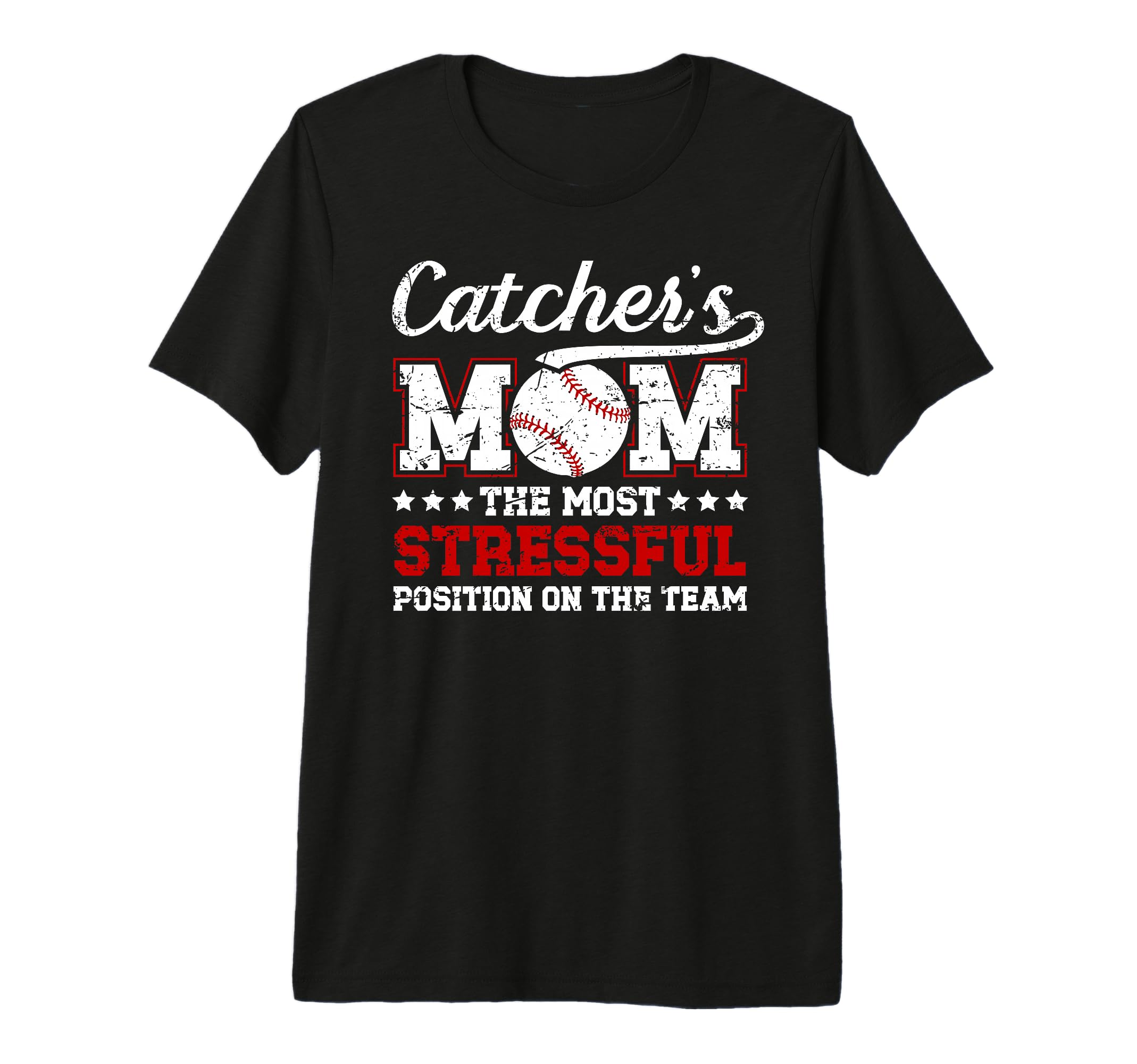 Catchers Mom Baseball Catcher Mom T-Shirt - Aesthetic Graphic Men Women - T-Shirt, Sweatshirt, Hoodie