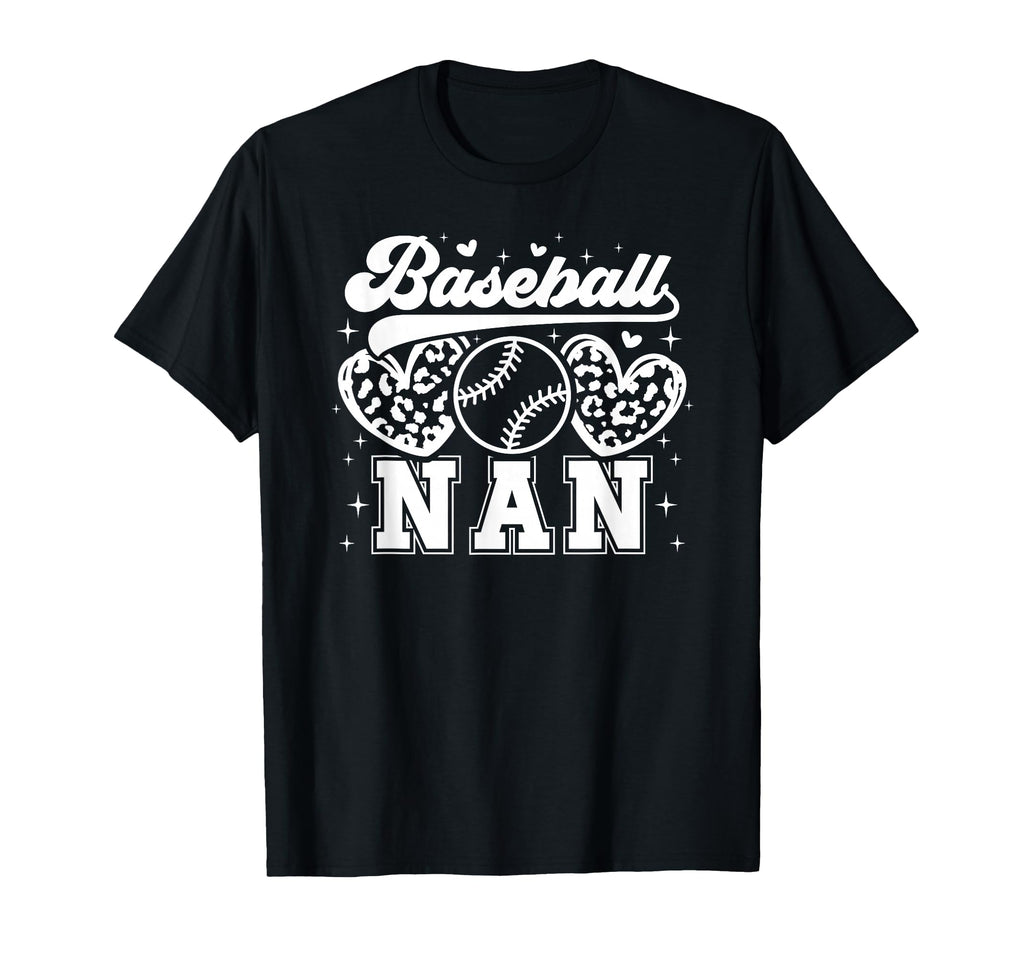Baseball Nan Grandma Nan Baseball T-Shirt - Graphic Print for Adults - T-Shirt, Sweatshirt, Hoodie