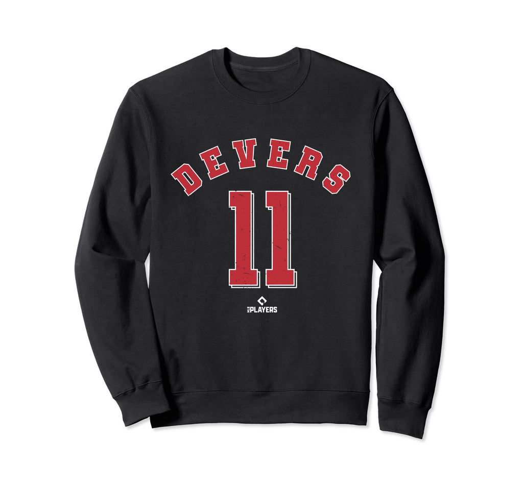 Rafael Devers 11 Boston Mlbpa Sweatshirt - Fun Novelty Design for Adults - T-Shirt, Sweatshirt, Hoodie