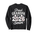 Proud Grandpa 2026 Senior Sweatshirt - Fun Novelty Design for Adults - T-Shirt, Sweatshirt, Hoodie
