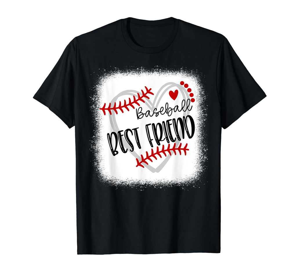 Personalized Baseball Heart Best Friend T-Shirt - Graphic Print Unisex - T-Shirt, Sweatshirt, Hoodie