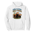 Red Panda 70S 90S Red Panda Animal Lover Hoodie - Unique Graphic Men Women - T-Shirt, Sweatshirt, Hoodie