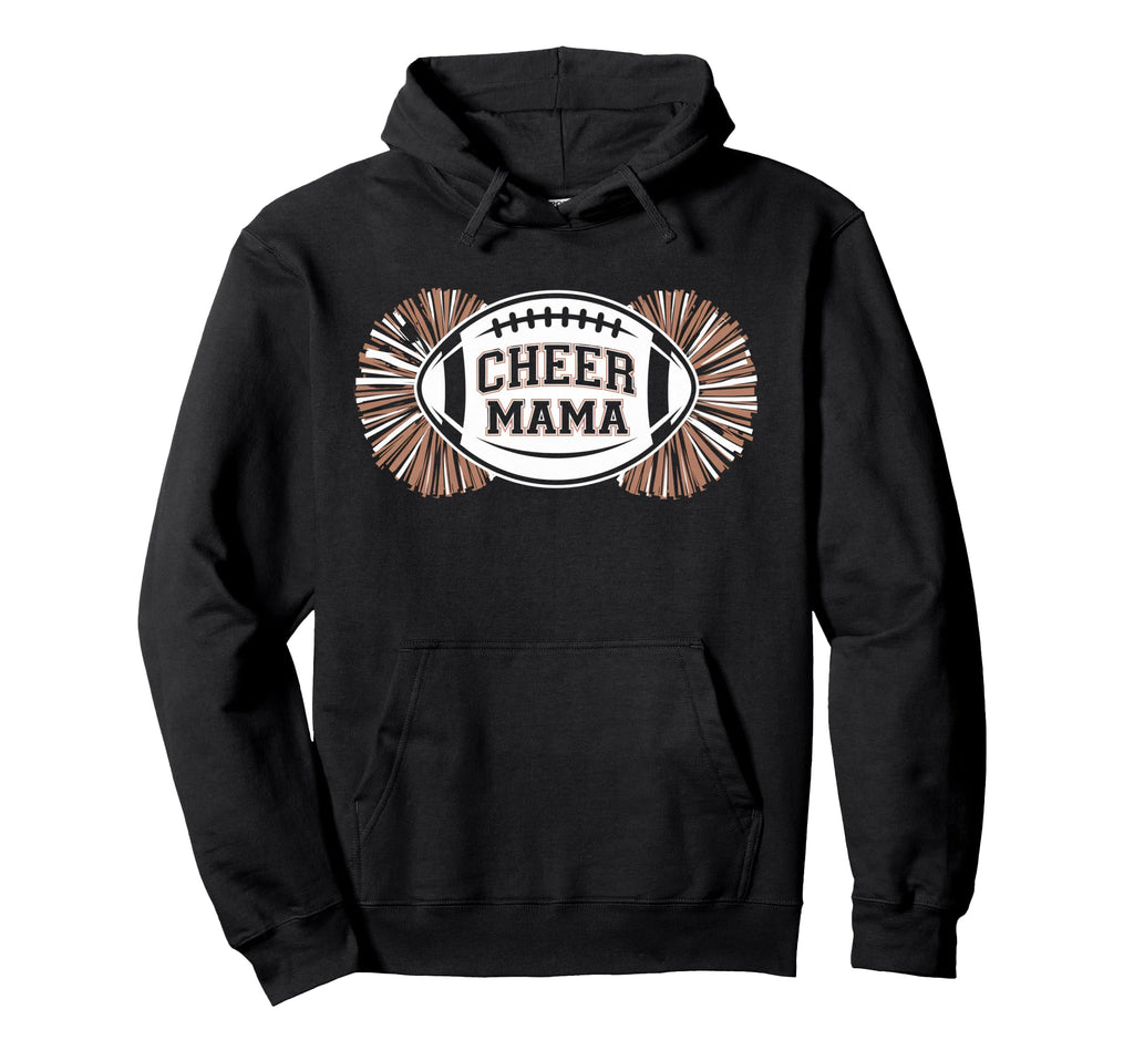 Cheer Mom Mother Bow Cheerleader Game Hoodie - Streetwear Style for Adults - T-Shirt, Sweatshirt, Hoodie